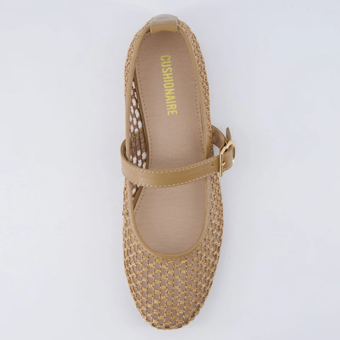 Gracie Mesh Mary Jane Flats
