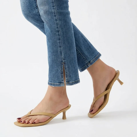 Miami Kitten Heel Sandals
