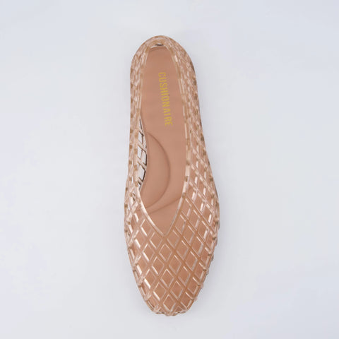 Siesta Lattice Ballet Flats