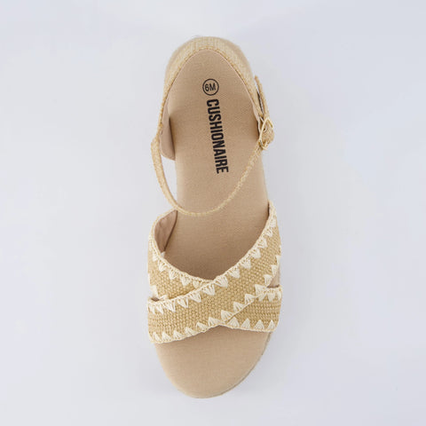 Ola Raffia Platform Sandals