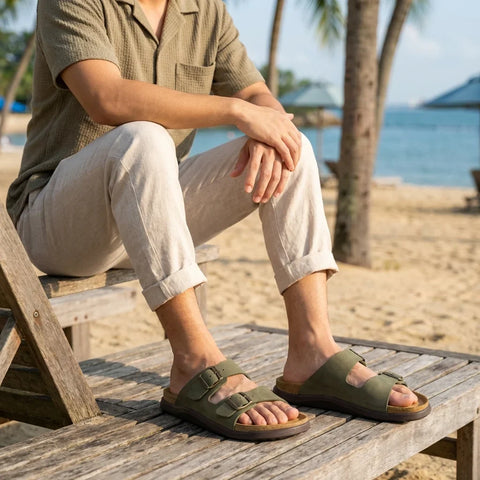 Mars Double Buckle Sandals