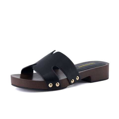 Thai Vegan Leather Platform Sandals