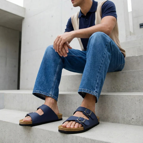 Lane Men's Cork Footbed Sandal