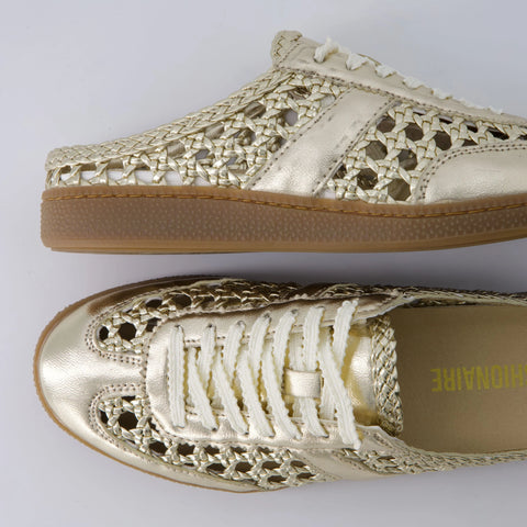 Buffy Woven Sneaker Mules
