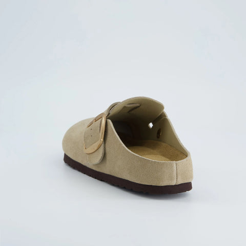 Rusty Leather Clogs