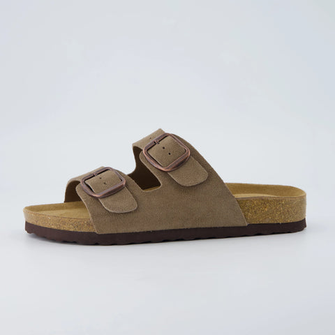 Logo Leather Sandal
