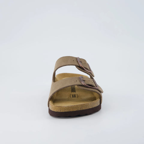 Logo Leather Sandal