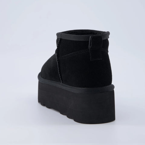 Hippy Cozy Platform Ankle Boot