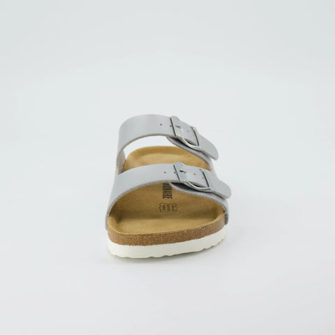 Lane Cork Footbed Sandal Metallics
