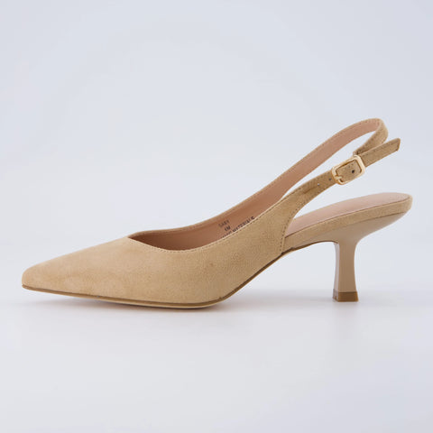 Saby Slingback Kitten Heels