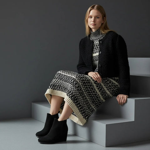 Zoey Wedge Bootie