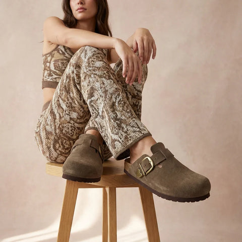 Hamlet Leather Clogs