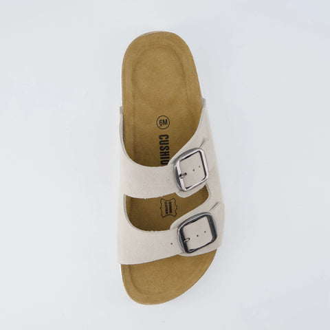Logo Leather Sandal