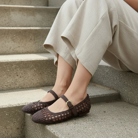 Windsor Woven Mary Jane