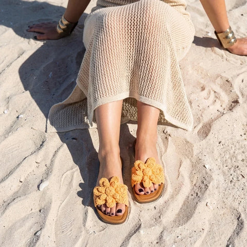Gemma Knit Slides