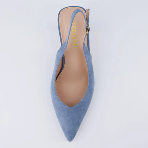 Saby Slingback Kitten Heels