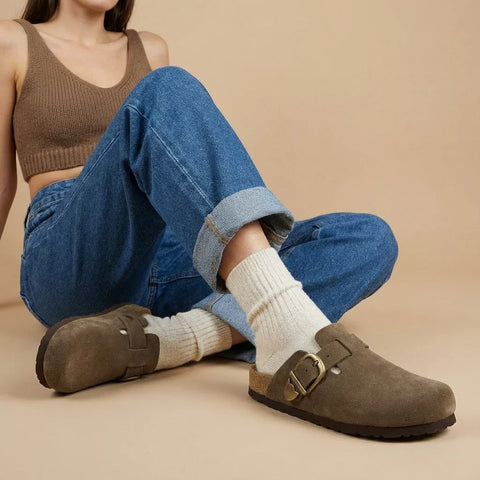 Hamlet Leather Clogs