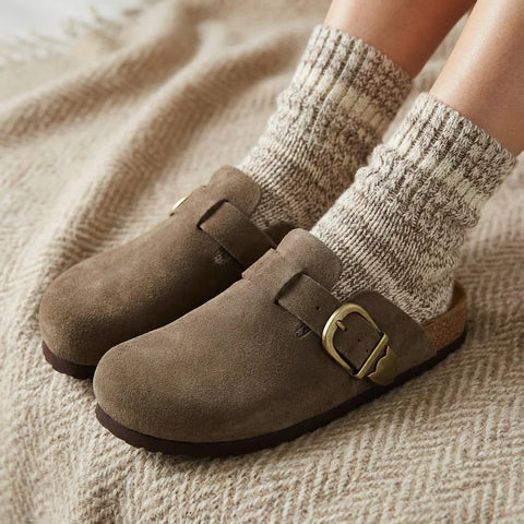 Hamlet Leather Clogs