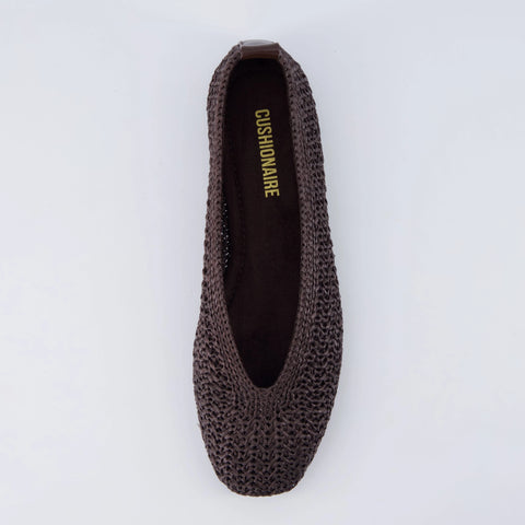 Gilt Woven Ballet Flats