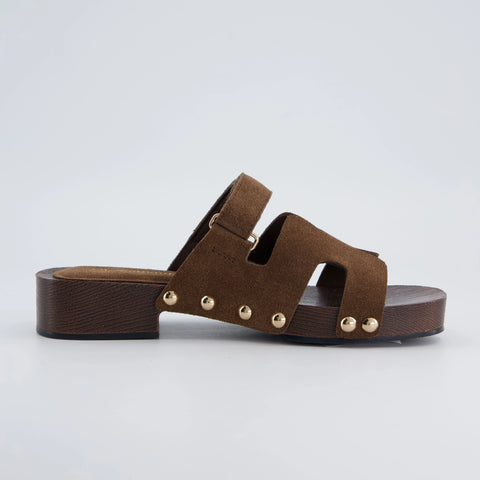 Tokyo Genuine Suede Sandals