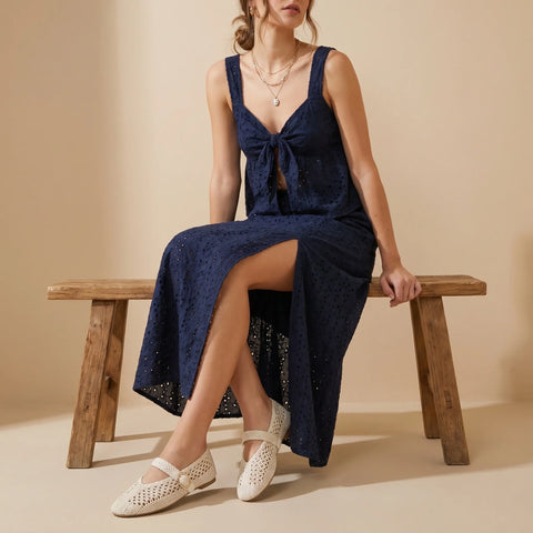Monet Woven Mary Jane Flats