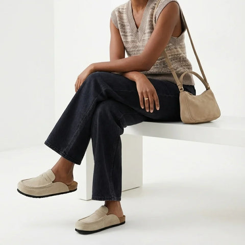 Fondu Leather Clogs