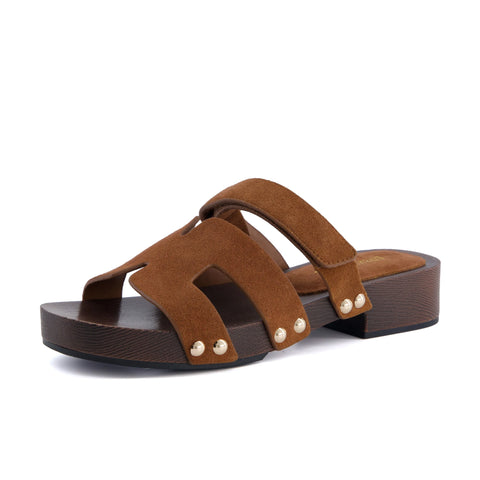 Tokyo Genuine Suede Sandals