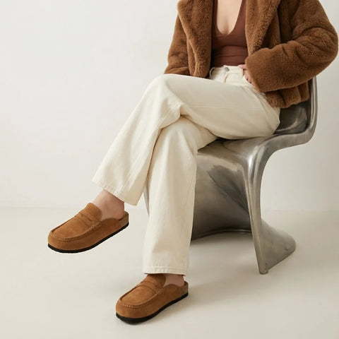 Fondu Leather Clogs