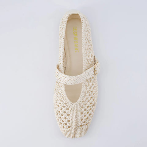 Monet Woven Mary Jane Flats