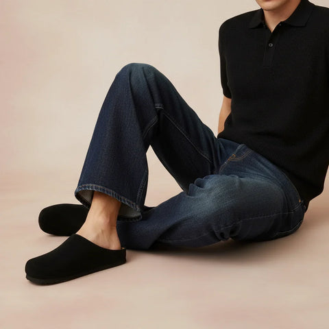 Heath Men's Leather Clogs