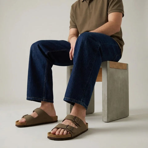 Lane Men's Cork Footbed Sandal