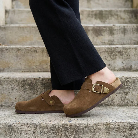 Hamlet Leather Clogs
