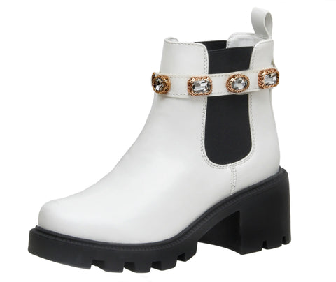 Julie Studded Strap Chelsea Boot
