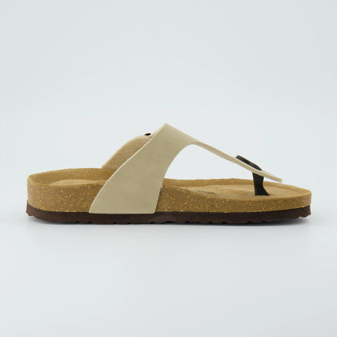 Leah Cork Footbed Thong Sandal