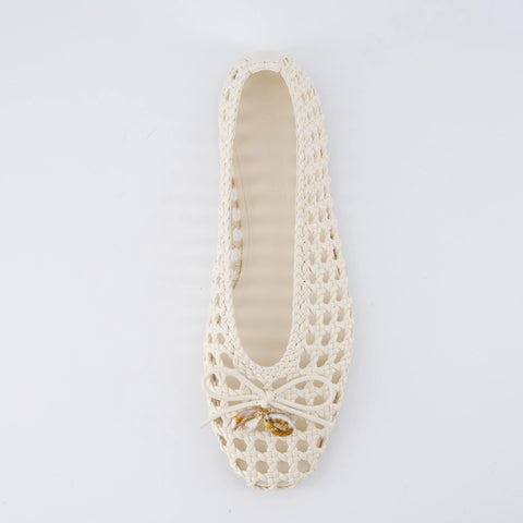Witty Woven Ballet Flats