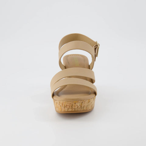 Russ Cork Heeled Sandal