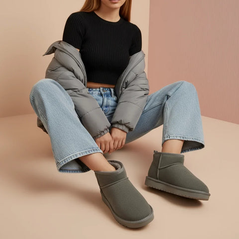 Hip-3 Genuine Suede Boots