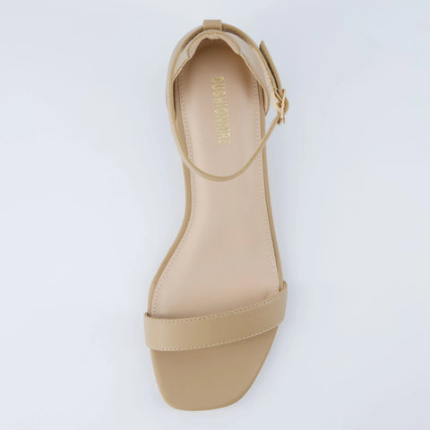 Solo Kitten Heel Sandal