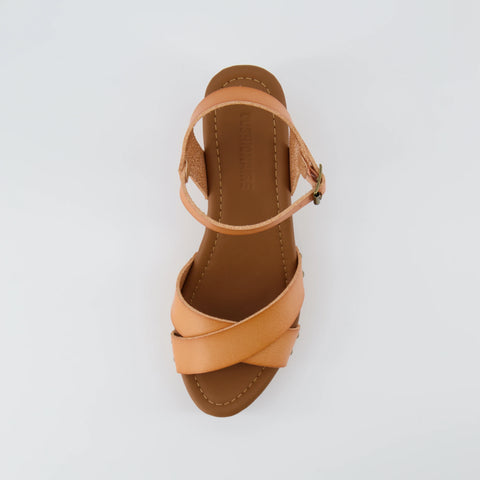 Slate Faux Wood Sandals