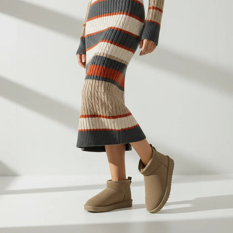 Hip-3 Genuine Suede Boots