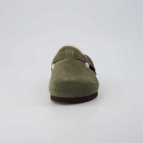 Haven Cozy Leather Clogs