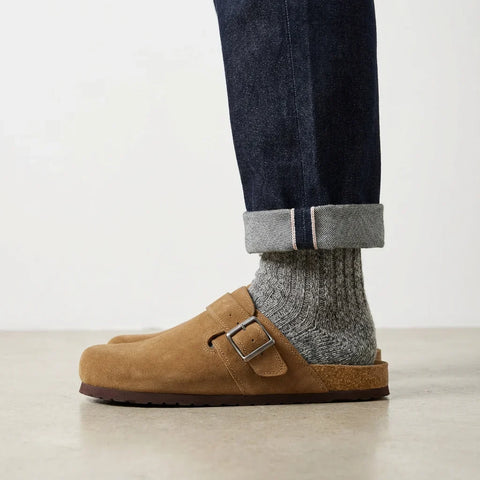 Hugo Genuine Suede Clogs