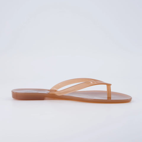 Aqua Jelly Flip Flops