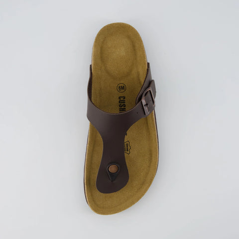 Leah Cork Footbed Thong Sandal