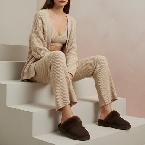 Hush Suede Slippers