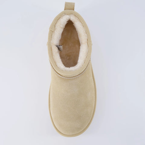 Hippy Cozy Platform Ankle Boot