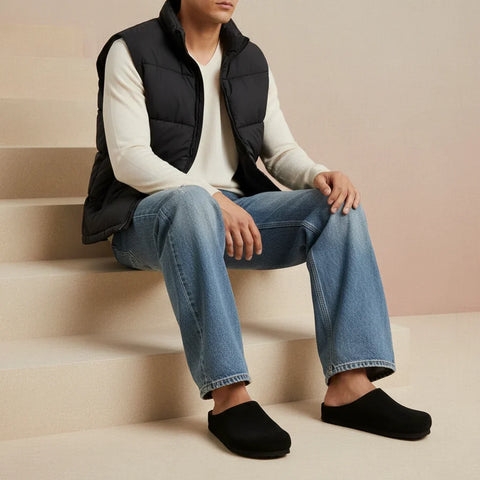 Heath Men's Leather Clogs