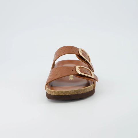 Lang Woven Cork Footbed Sandal