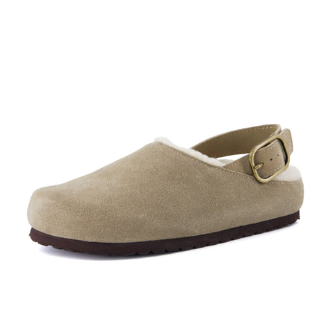 Luz Suede Clogs