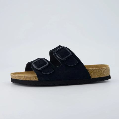 Logo Leather Sandal